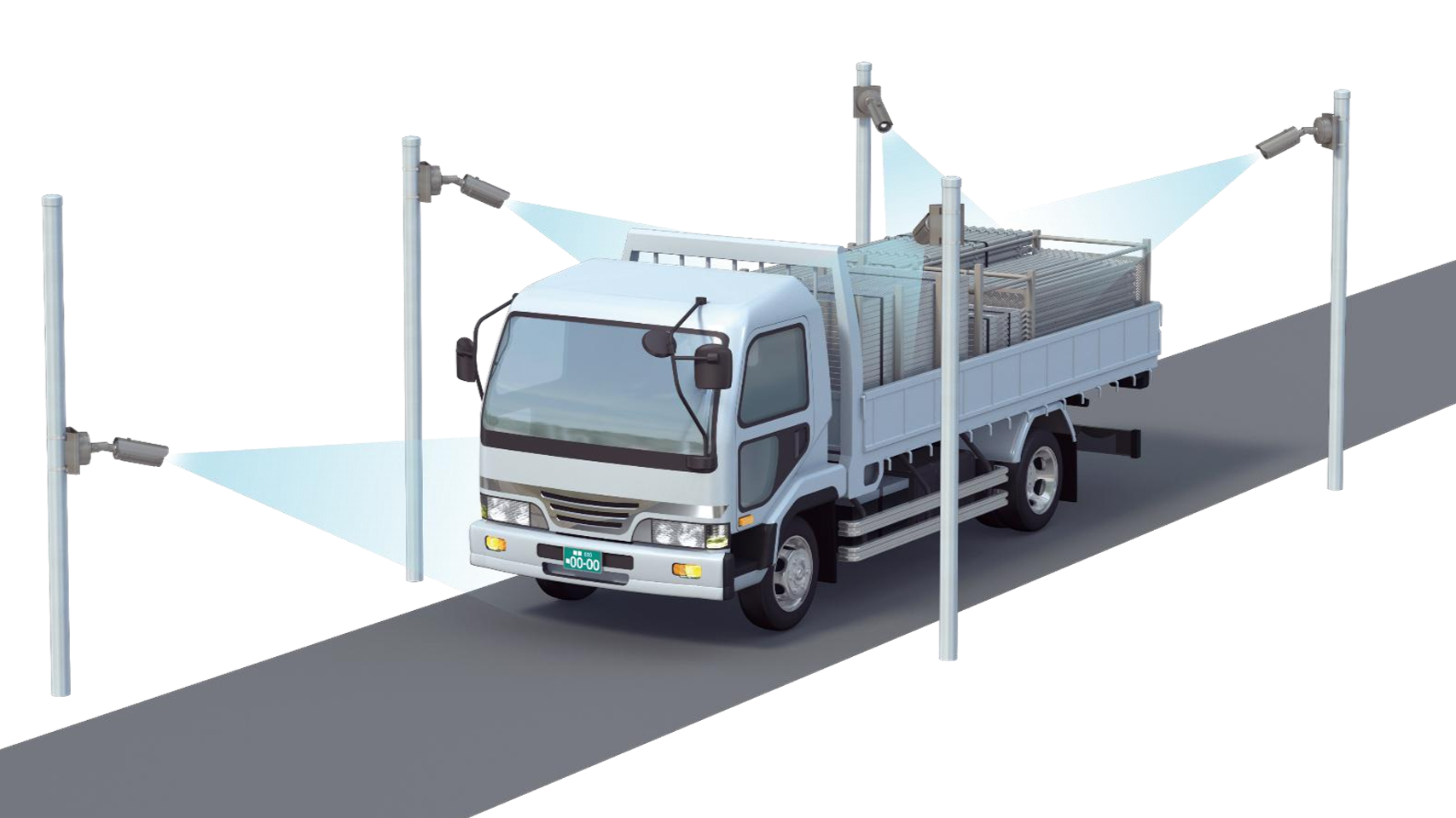 TBEYEのAI防犯カメラでリアルタイム異常検知・通知 車両検知 車番検知